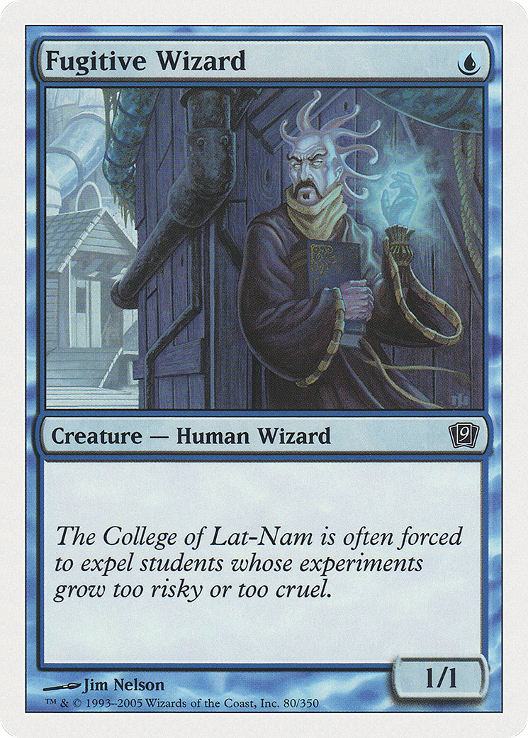 Fugitive Wizard (9ED-080)