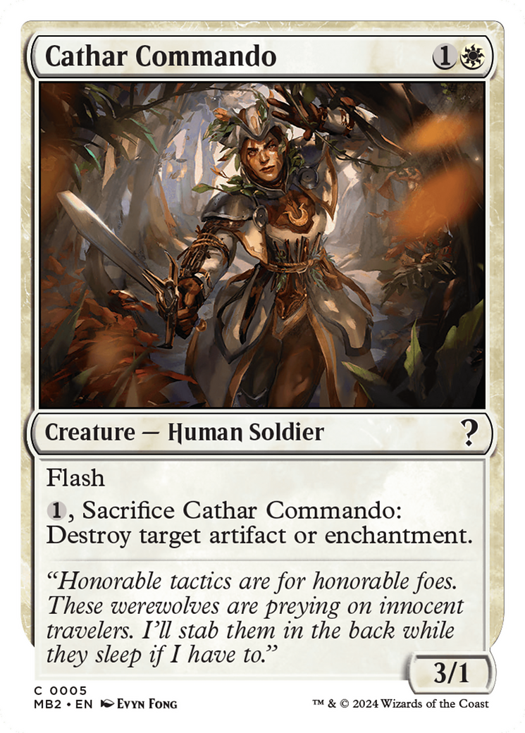 Cathar Commando (MB2-005)