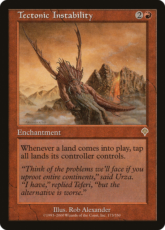 Tectonic Instability (INV-173)