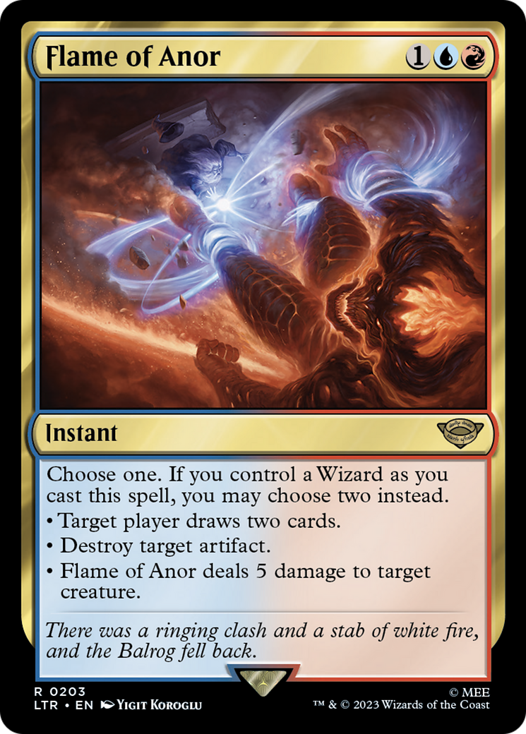 Flame of Anor (LTR-203) (Foil)