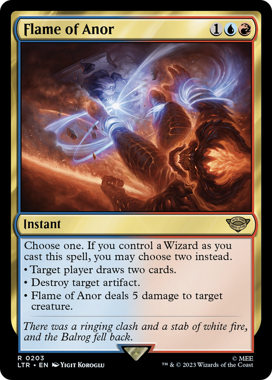 Flame of Anor (LTR-203) (Foil)