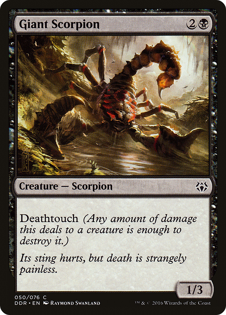 Giant Scorpion (DDR-050)