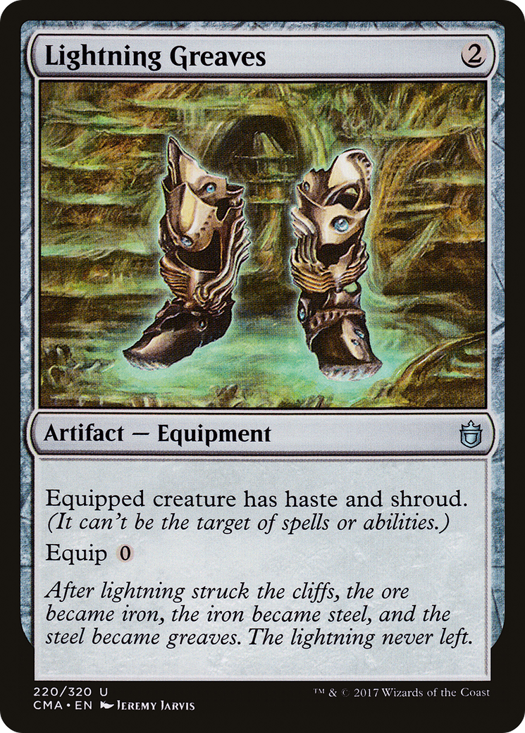 Lightning Greaves (CMA-220)