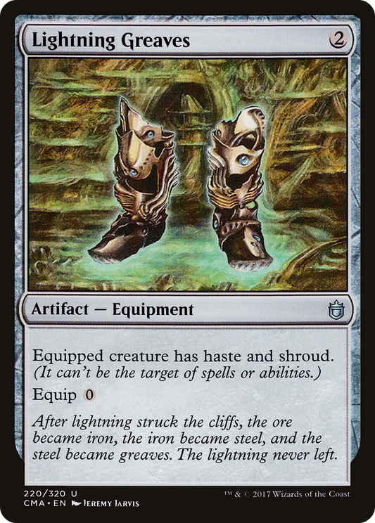 Lightning Greaves (CMA-220)