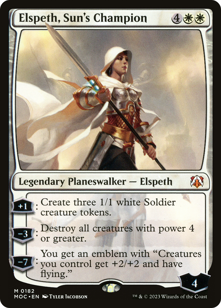 Elspeth, Sun's Champion (MOC-182)