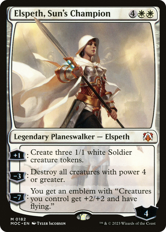 Elspeth, Sun's Champion (MOC-182)