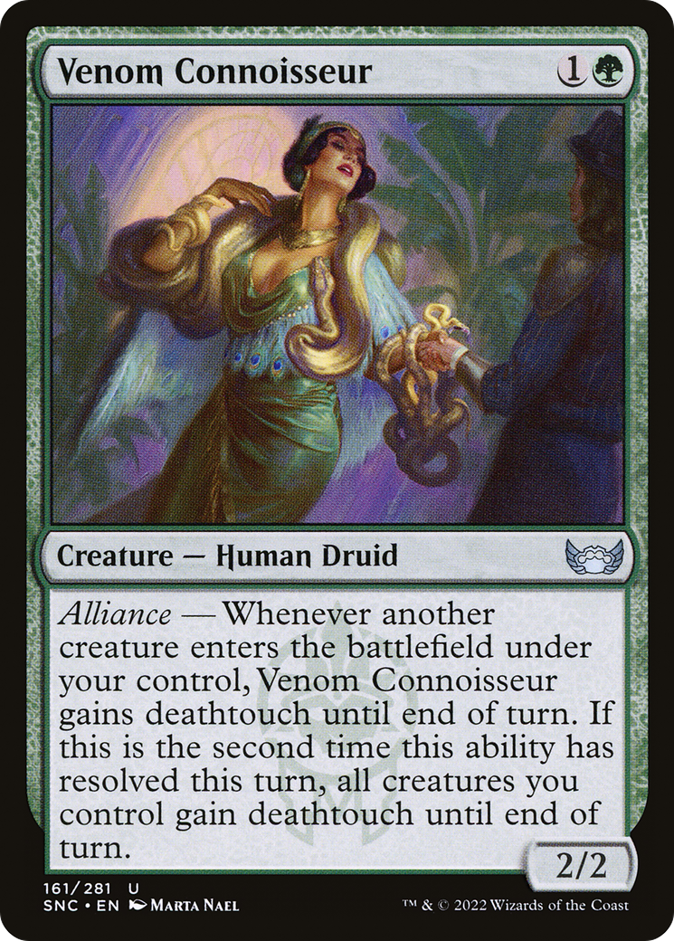 Venom Connoisseur (SNC-161) (Foil)