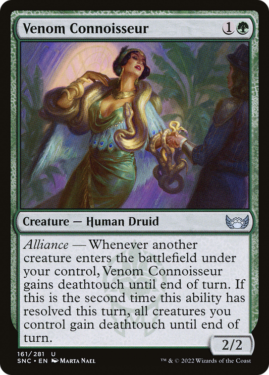 Venom Connoisseur (SNC-161) (Foil)