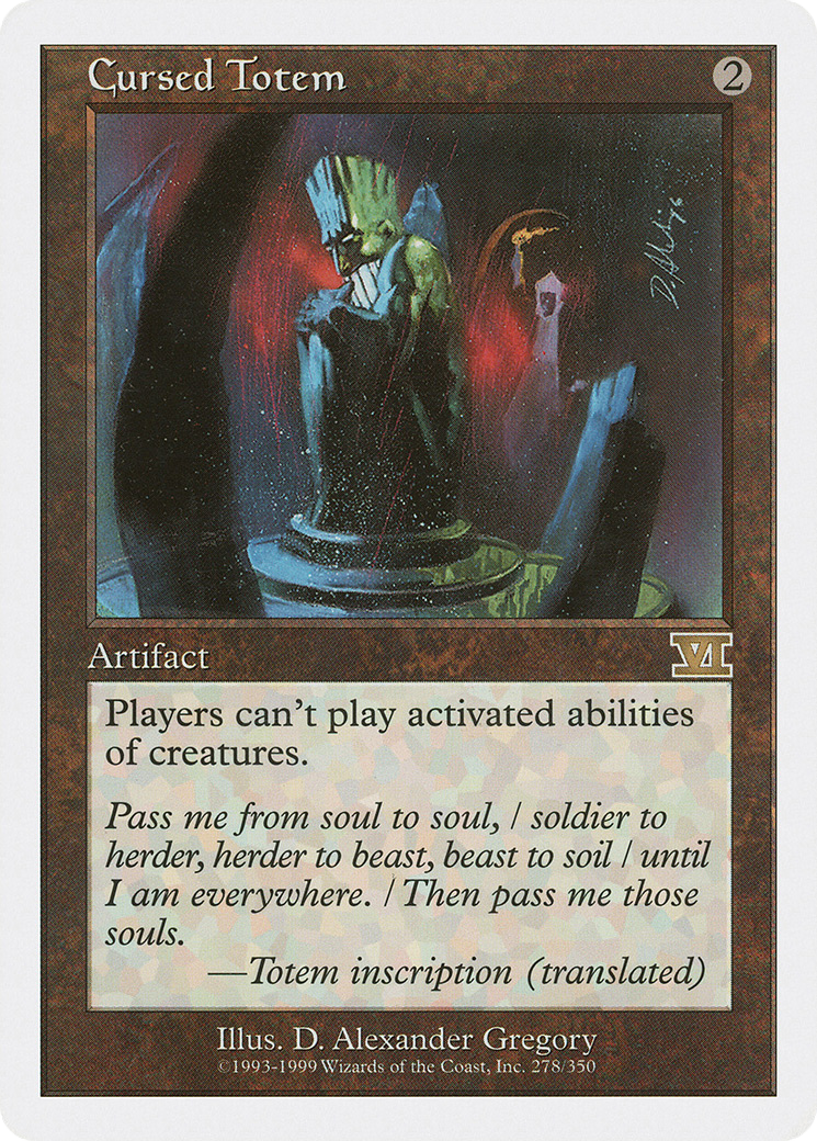 Cursed Totem (6ED-278)
