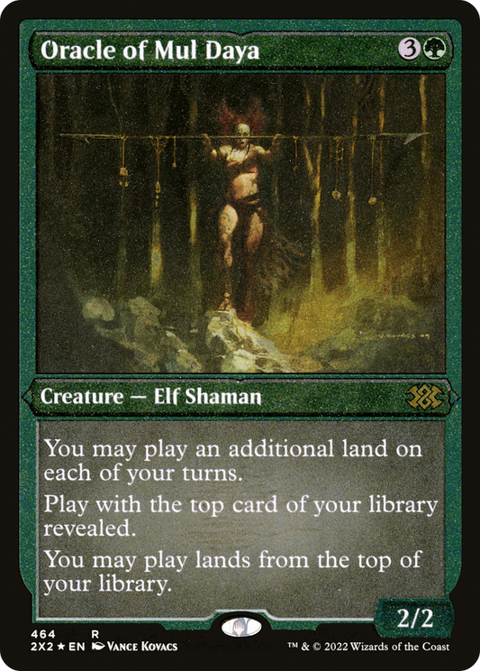Oracle of Mul Daya (2X2-464) (Etched Foil)
