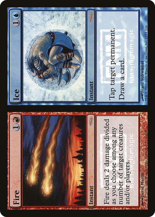 Fire // Ice (FNM-12A) (Foil)