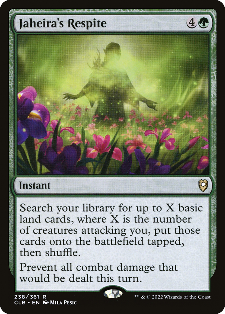 Jaheira's Respite (CLB-238) (Foil)