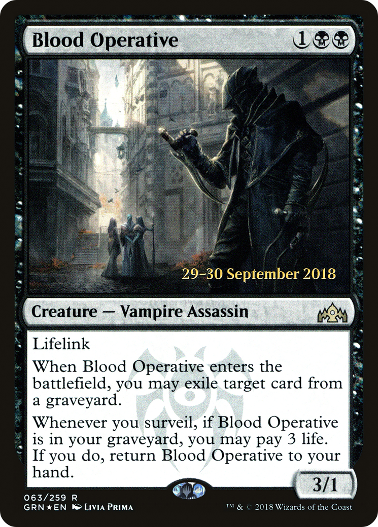 Blood Operative (PRE-63S) (Foil)