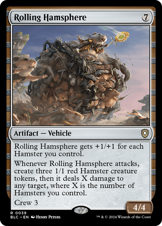 Rolling Hamsphere (BLC-039)