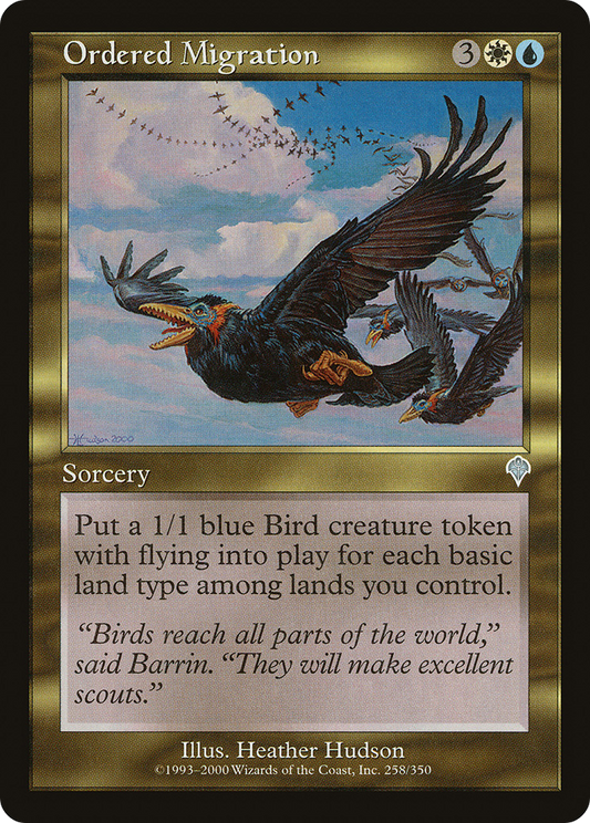 Ordered Migration (INV-258) (Foil)