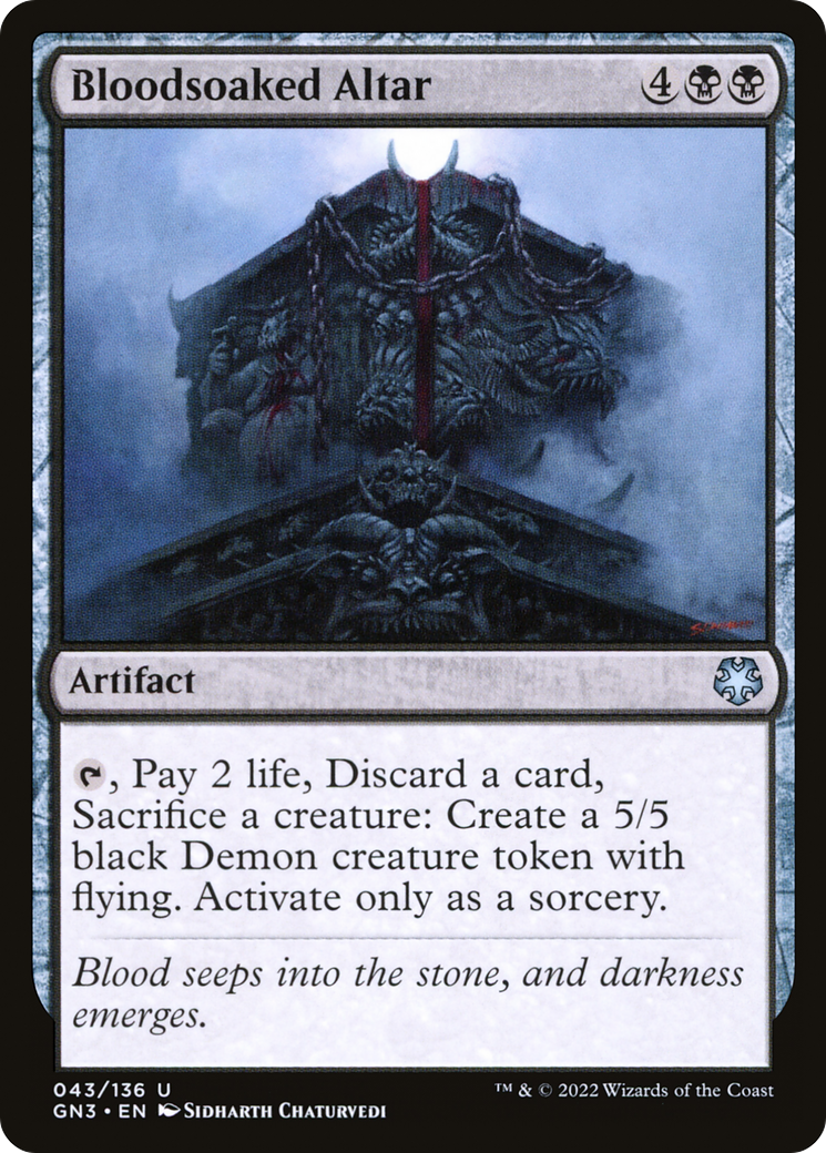 Bloodsoaked Altar (GN3-043)
