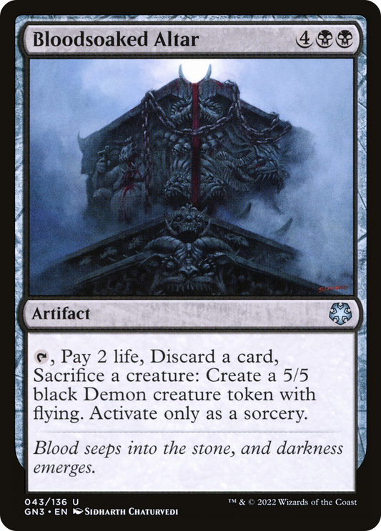 Bloodsoaked Altar (GN3-043)