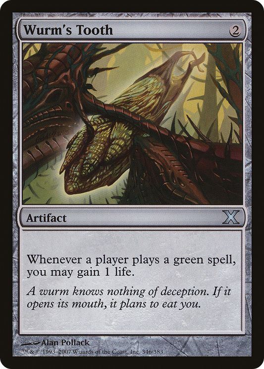 Wurm's Tooth (10E-346) (Foil)