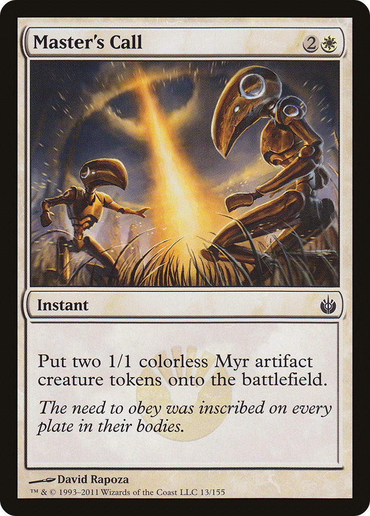 Master's Call (MBS-013) (Foil)