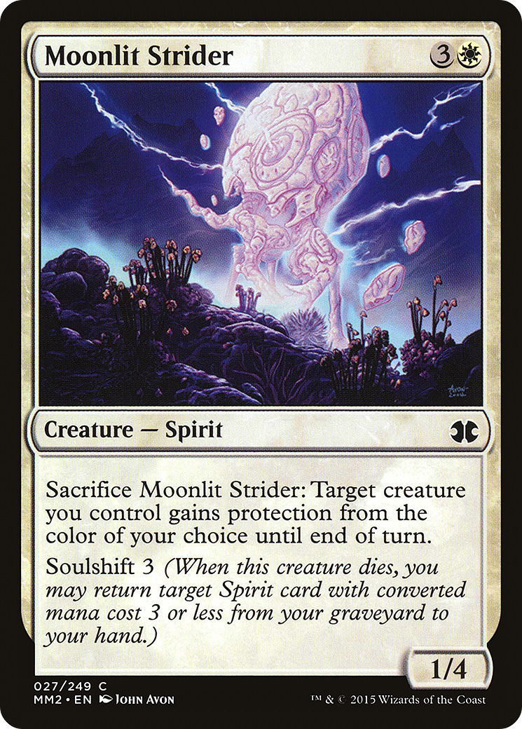 Moonlit Strider (MM2-027) (Foil)