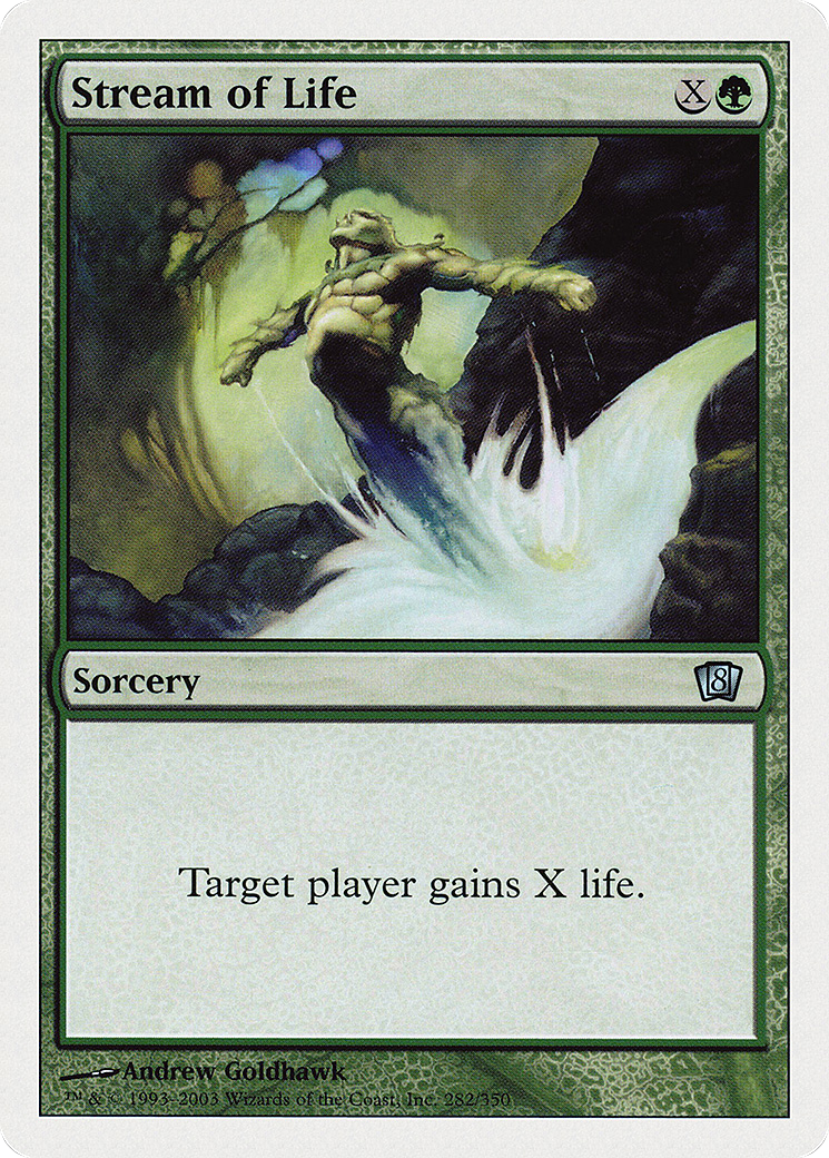 Stream of Life (8ED-282★) (Foil)