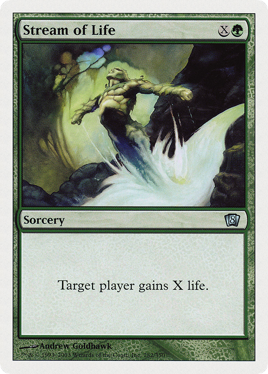 Stream of Life (8ED-282★) (Foil)
