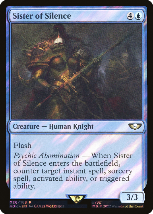 Sister of Silence (40K-26★) (Surge Foil)