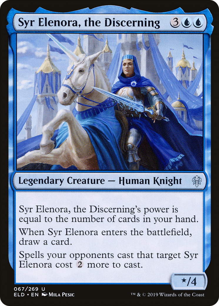 Syr Elenora, the Discerning (ELD-067) (Foil)