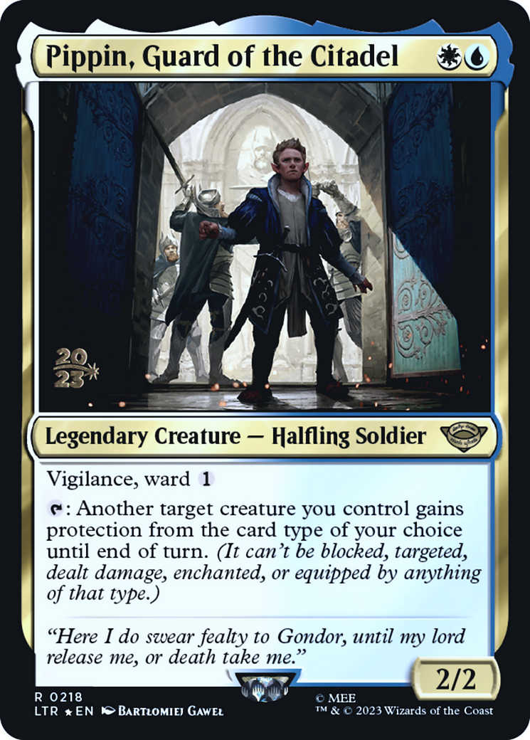 Pippin, Guard of the Citadel (PRE-218S) (Foil)