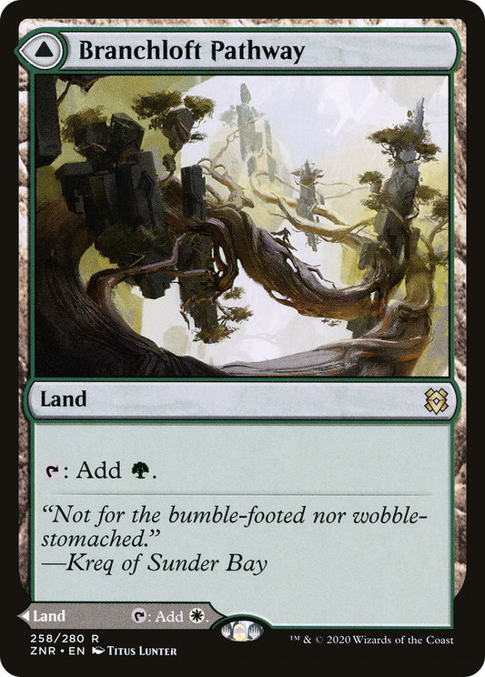 Branchloft Pathway // Boulderloft Pathway (ZNR-258) (Foil)