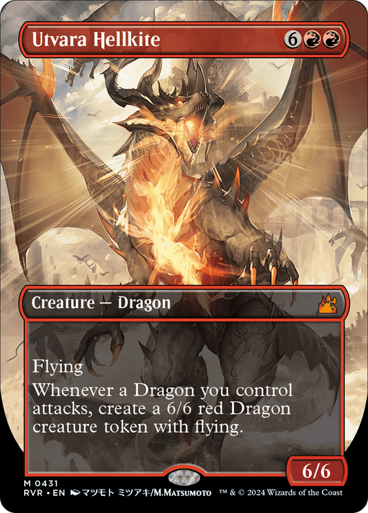 Utvara Hellkite (RVR-431) (Borderless) (Foil)