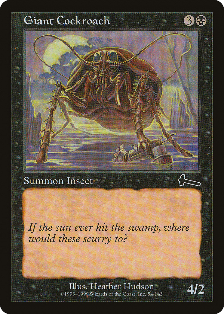 Giant Cockroach (ULG-054) (Foil)