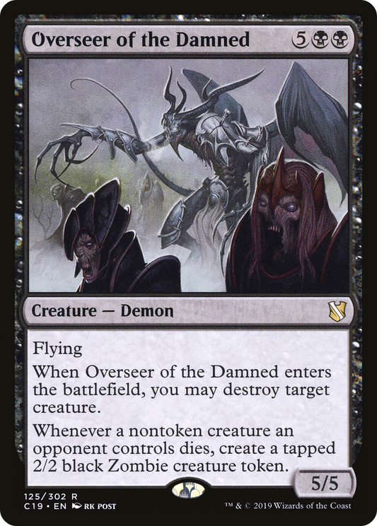 Overseer of the Damned (C19-125)