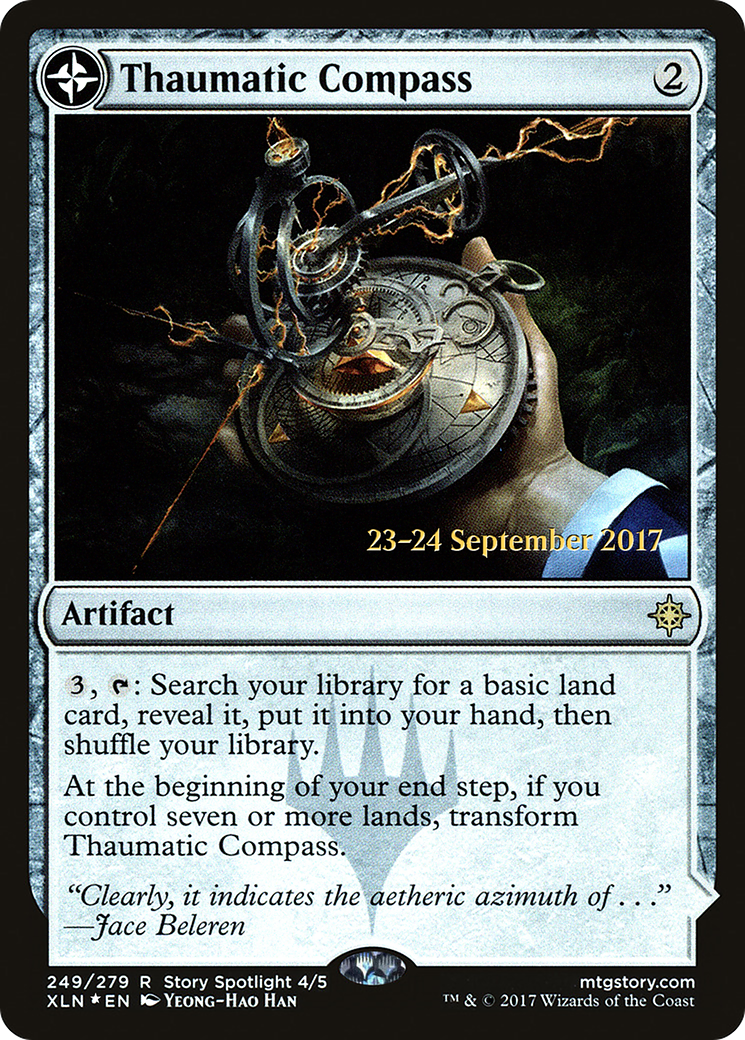 Thaumatic Compass // Spires of Orazca (PRE-249S) (Foil)