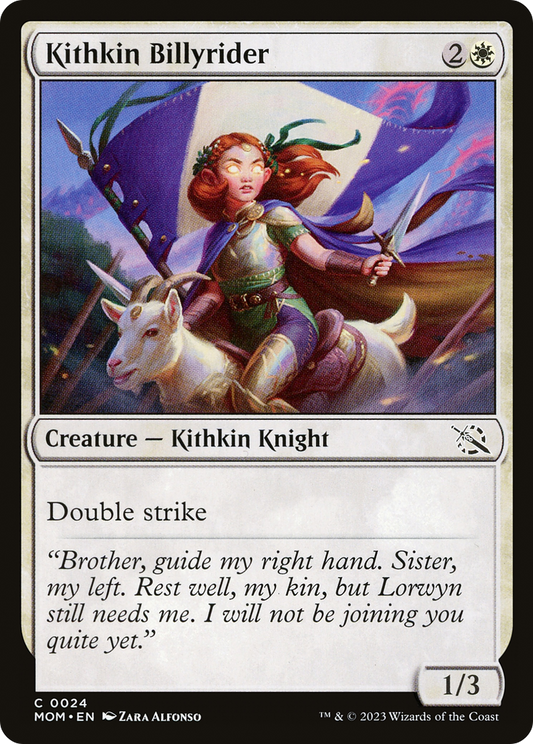 Kithkin Billyrider (MOM-024) (Foil)
