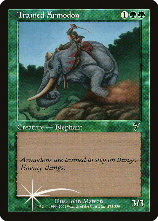 Trained Armodon (7ED-275★) (Foil)