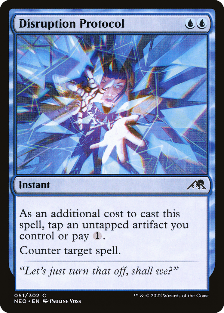 Disruption Protocol (NEO-051) (Foil)