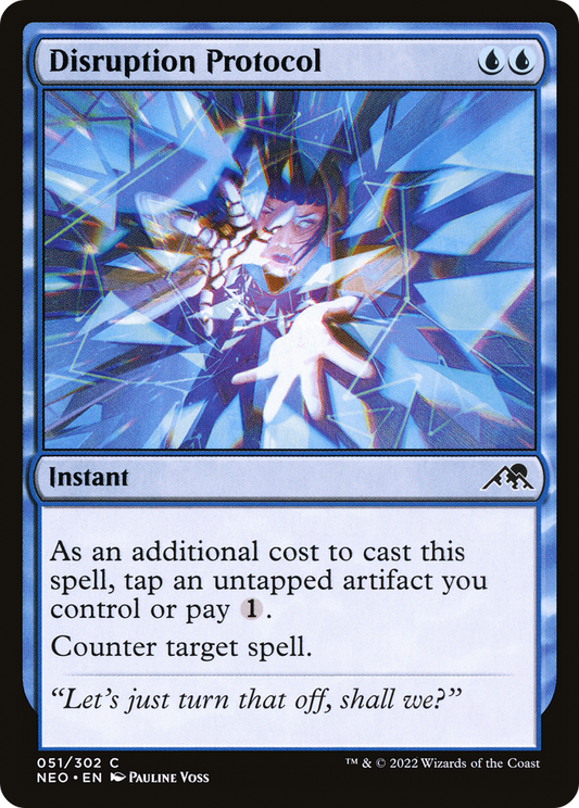 Disruption Protocol (NEO-051) (Foil)