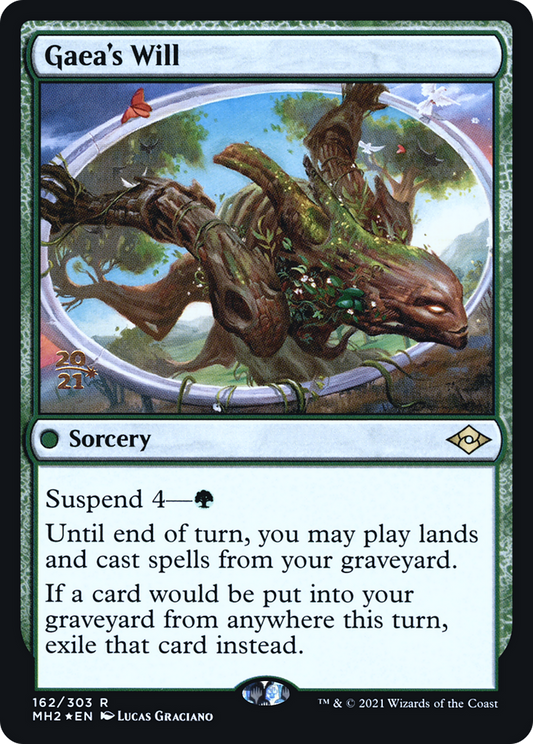 Gaea's Will (PRE-162S) (Foil)