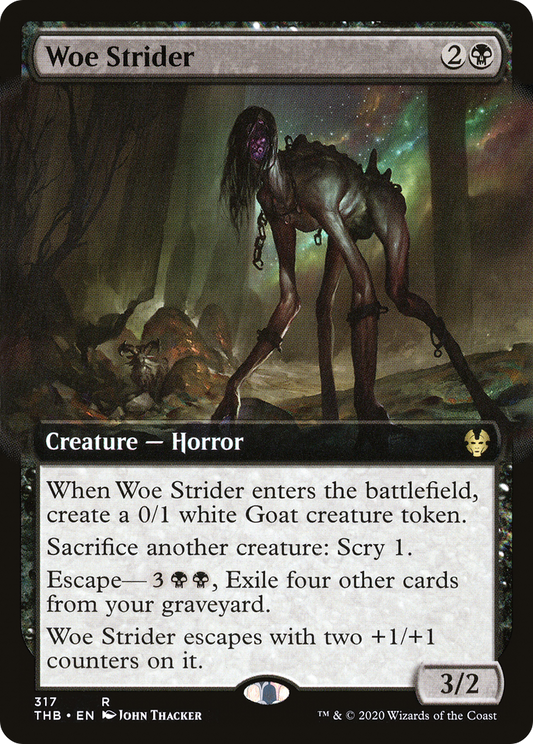Woe Strider (THB-317) (Extended Art) (Foil)