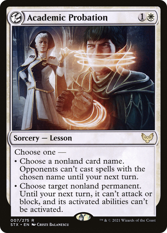 Academic Probation (STX-007)