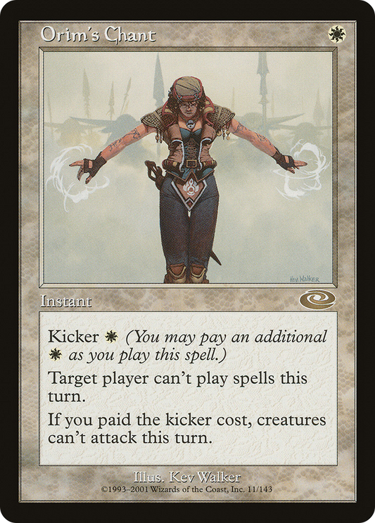 Orim's Chant (PLS-011) (Foil)