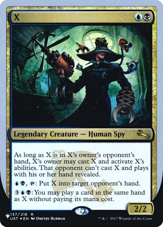 X (LIST-053) (Foil)
