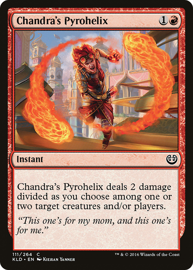 Chandra's Pyrohelix (KLD-111) (Foil)