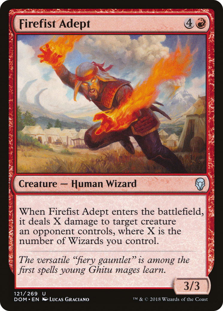 Firefist Adept (DOM-121) (Foil)