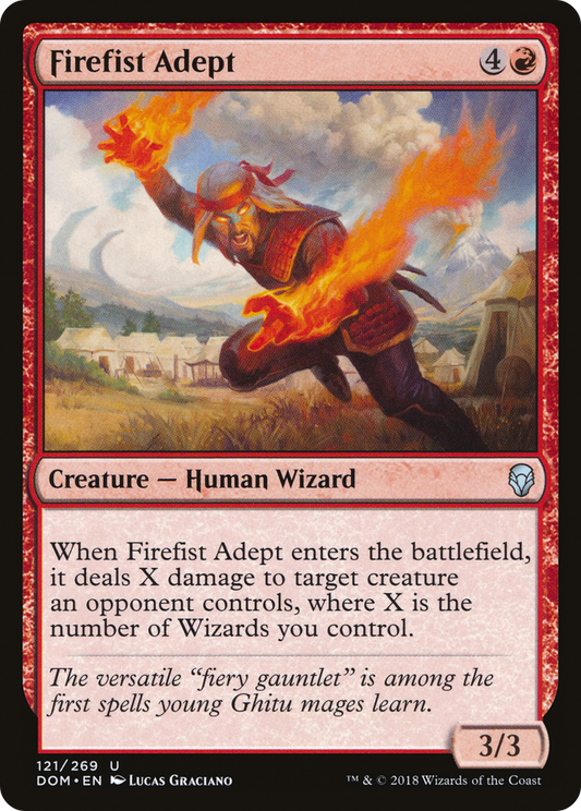 Firefist Adept (DOM-121) (Foil)