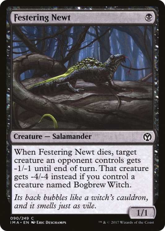 Festering Newt (IMA-090) (Foil)
