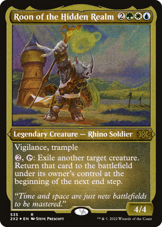 Roon of the Hidden Realm (2X2-535) (Etched Foil)