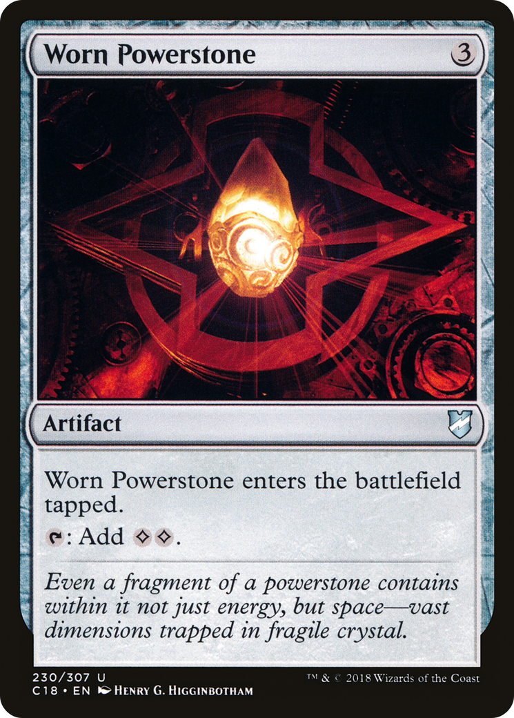 Worn Powerstone (C18-230)