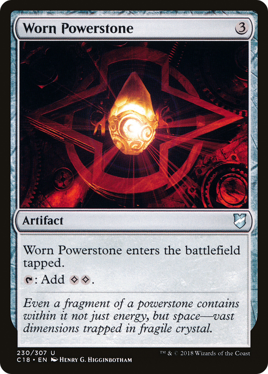 Worn Powerstone (C18-230)